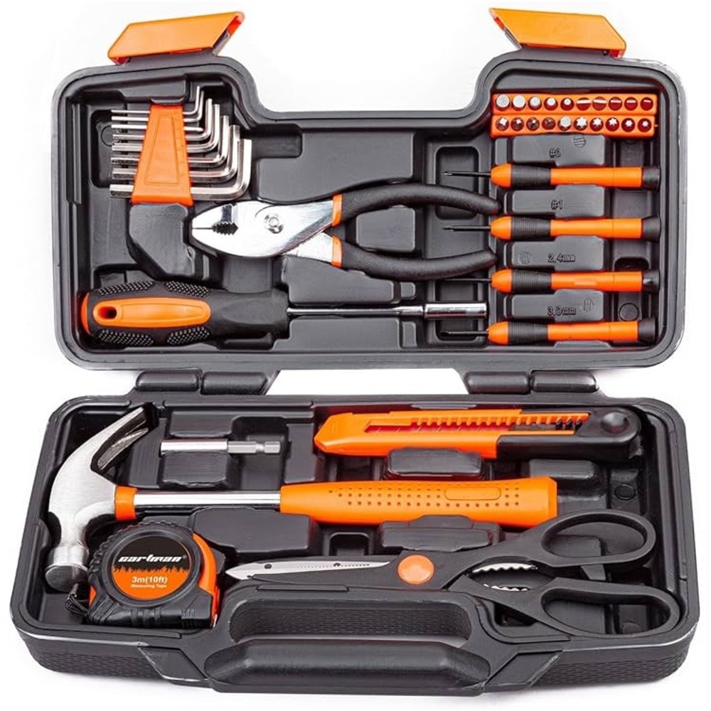 Orange and Black Tool Set